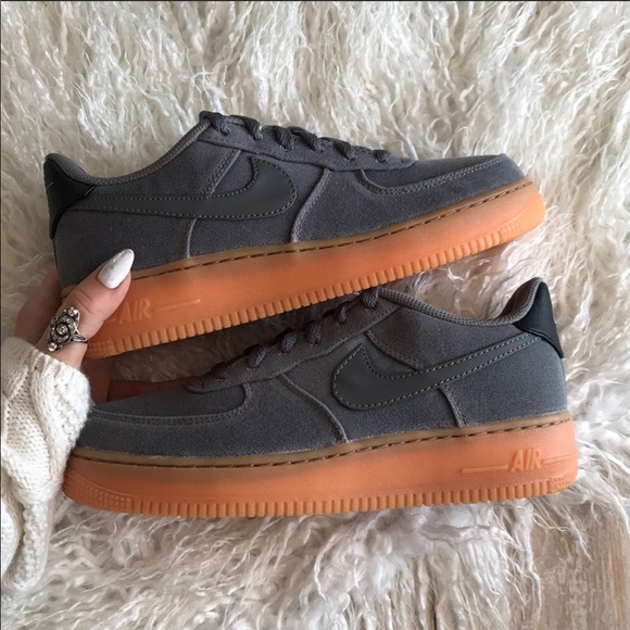 NWT Nike Air Force 1 vintage grey - Picture 6 of 8